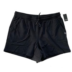 Torrid Everyday Black Knit Patch Pocket Active Shorts
